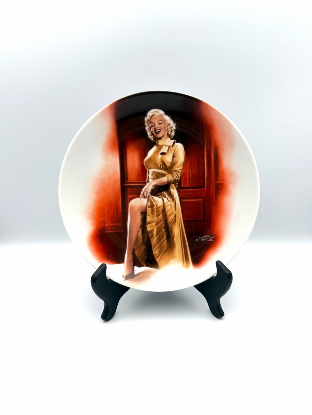 Vintage Marilyn Monroe Monkey Business 1992 Delphi Collector Plate 8.5”